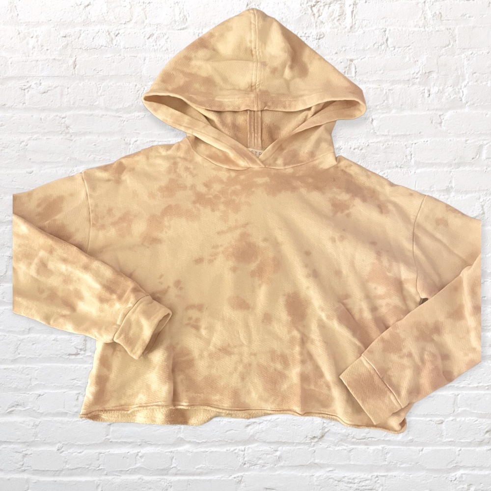Nordstroms ASTR Cropped Light Fleece Hoodie